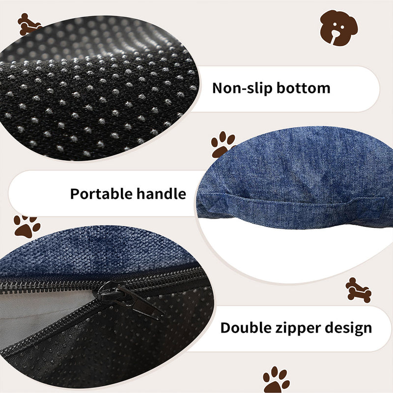 Tedi's Orthopedic Dog Calming Bed Mat in Blue