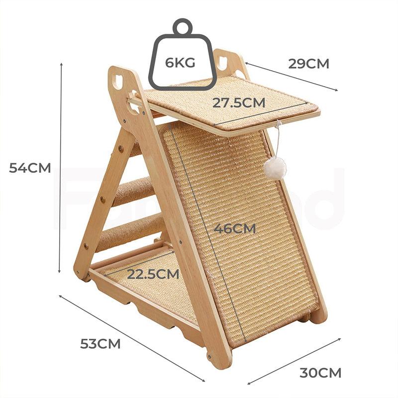 Tedi's Wooden Cat Scratching Board No assembly