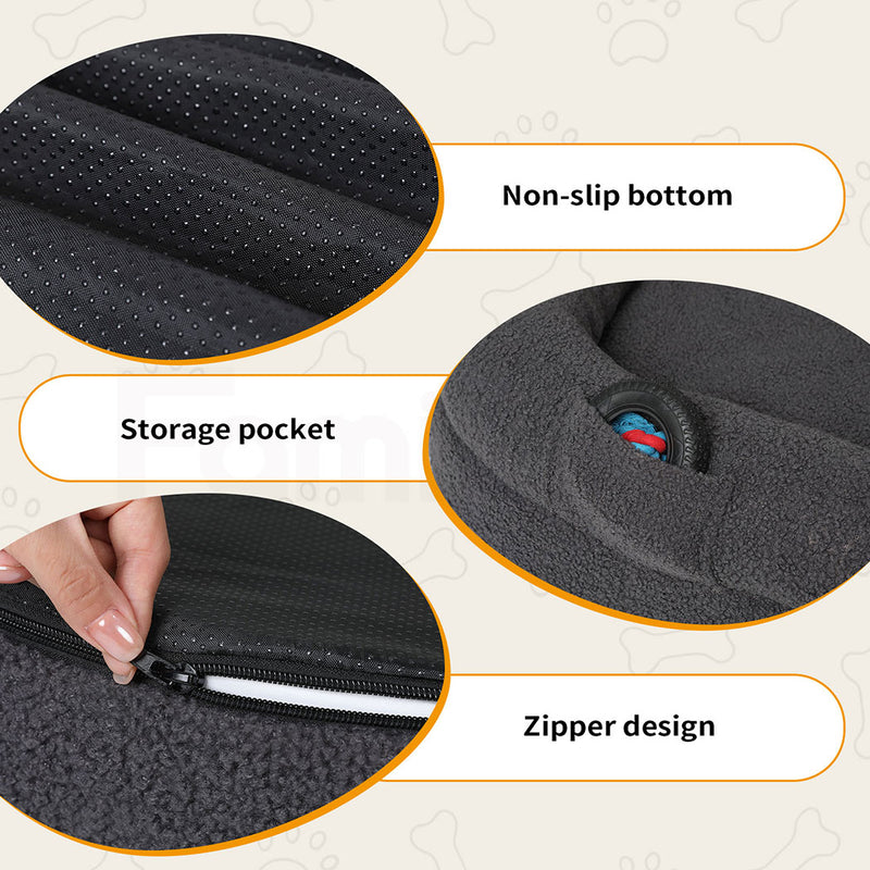 Tedi’s 2 in 1 Foldable Human Size Dog Bed