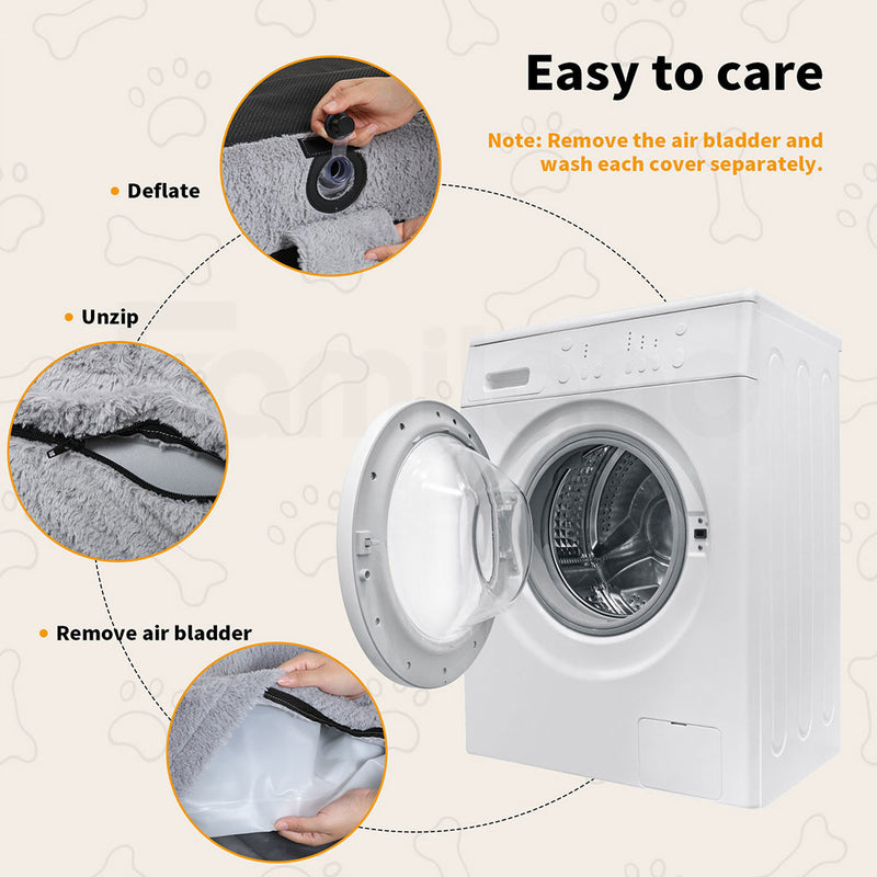 Tedi’s Inflated Human Size Dog Bed