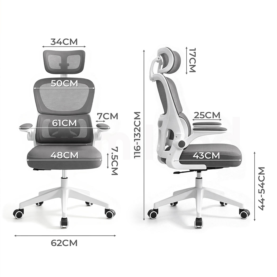 Familand Office Chair Height Adjustable Spring Cushion Seat