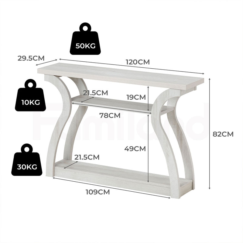 Familand Wooden Console Hallway Table