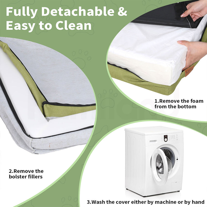 Tedi’s Orthopedic Dog Bed in Green