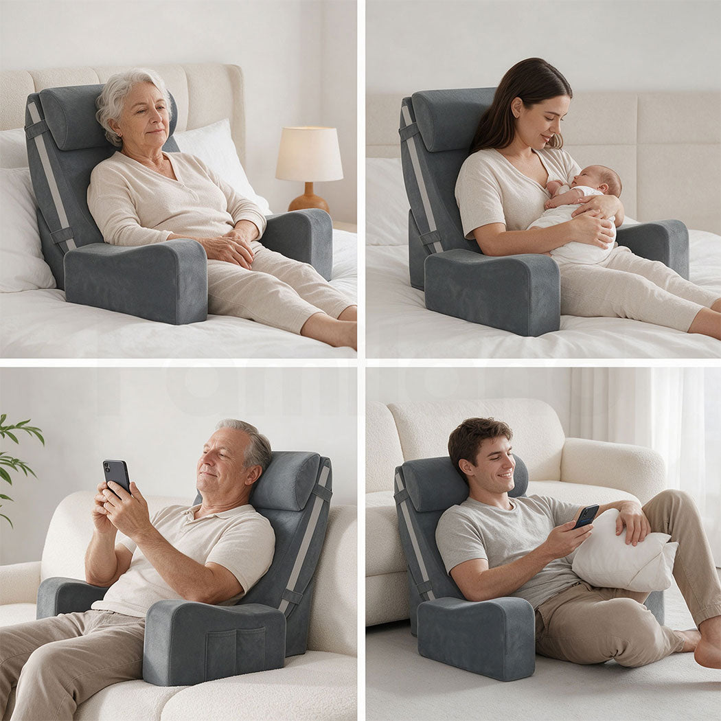Familand Wedge Reading Pillow Back Rest Cushin