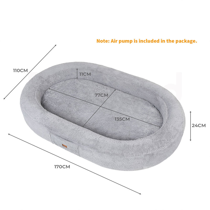 Tedi’s Inflated Human Size Dog Bed