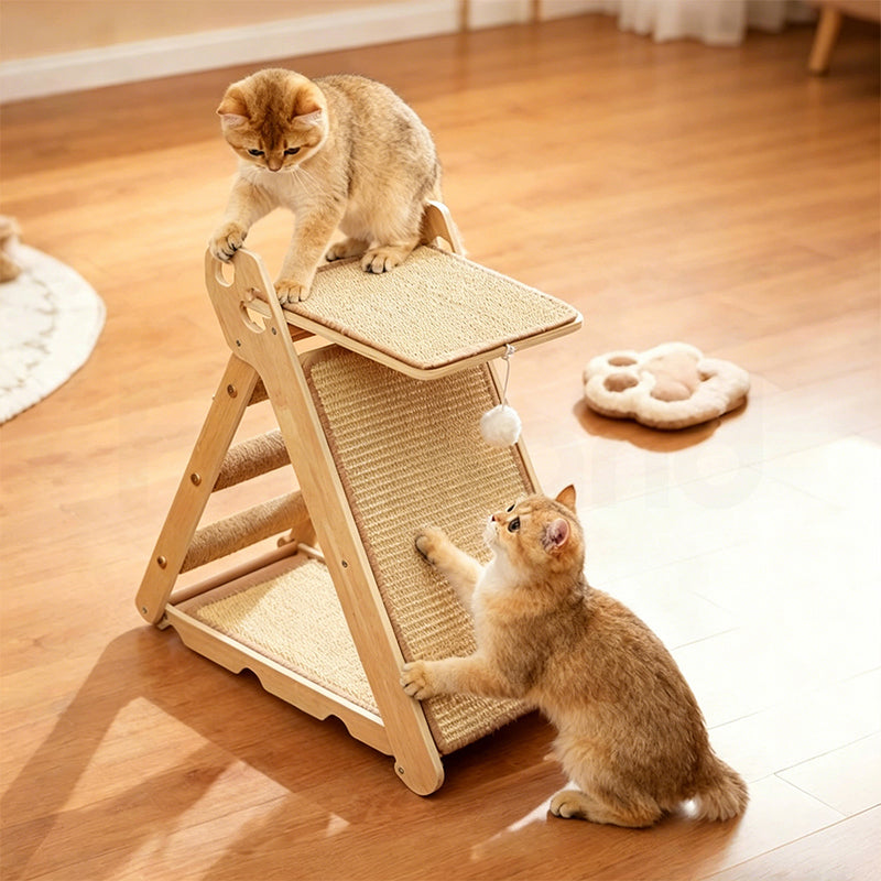 Tedi's Wooden Cat Scratching Board No assembly