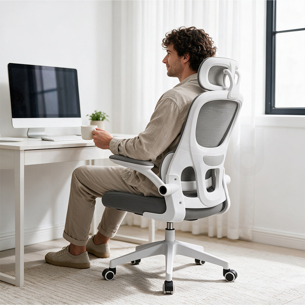 Familand Office Chair Height Adjustable Spring Cushion Seat