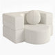 Familand 1 Seater 100cm Convertible Memory Foam Sofa Bed