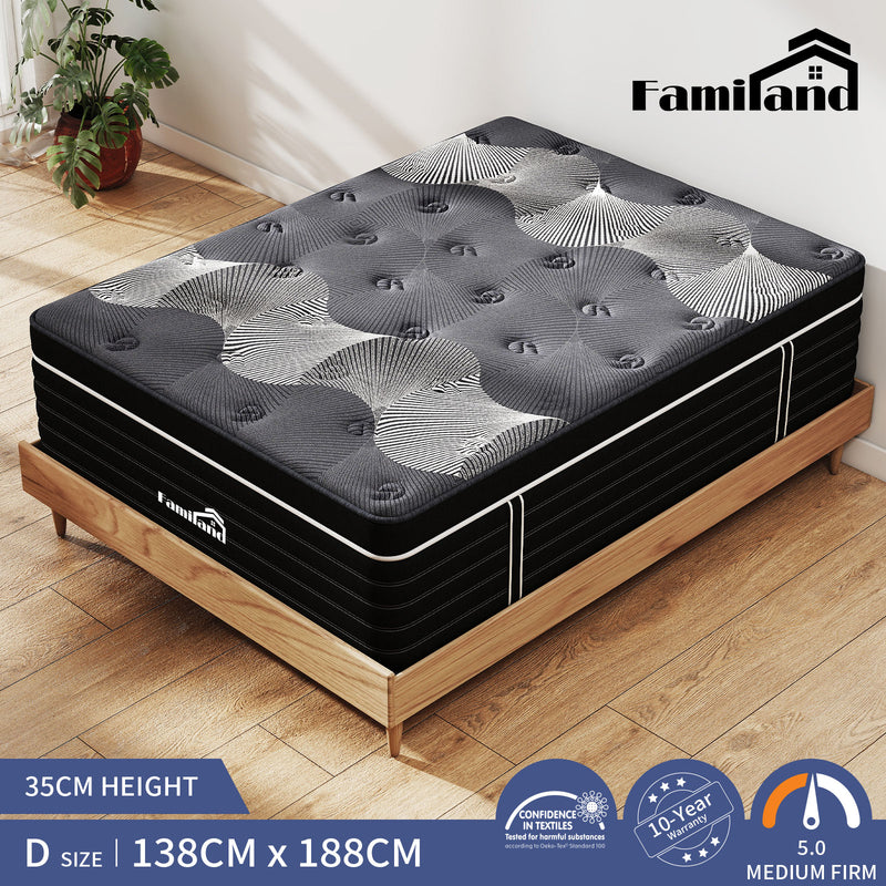 Familand Bamboo charcoal Foam Mattress