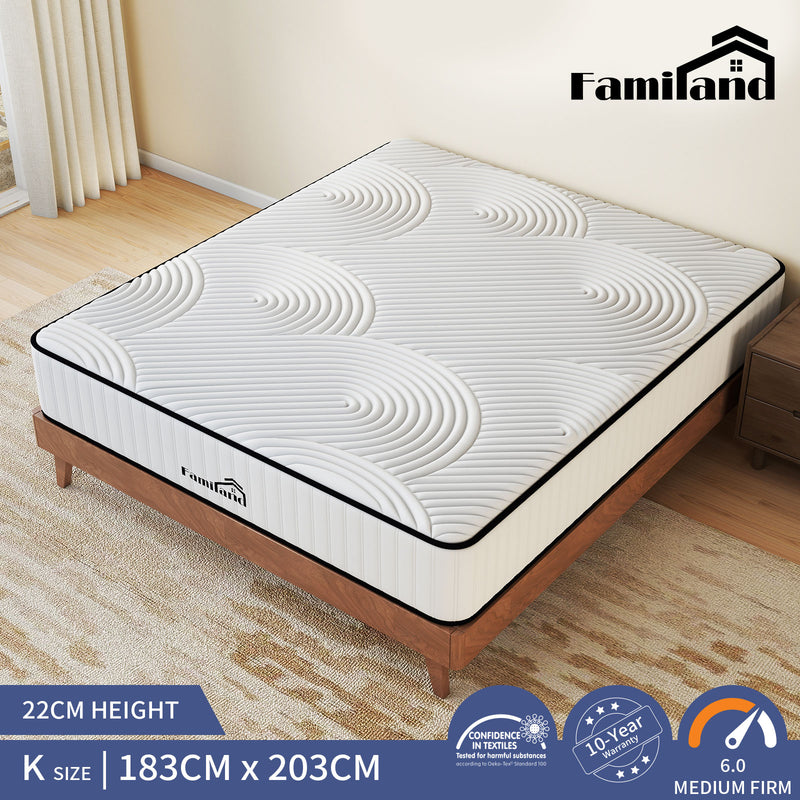 Familand Mattress 22cm in White