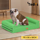 Tedi’s Waterproof Orthopedic Dog Calming Bed in Green