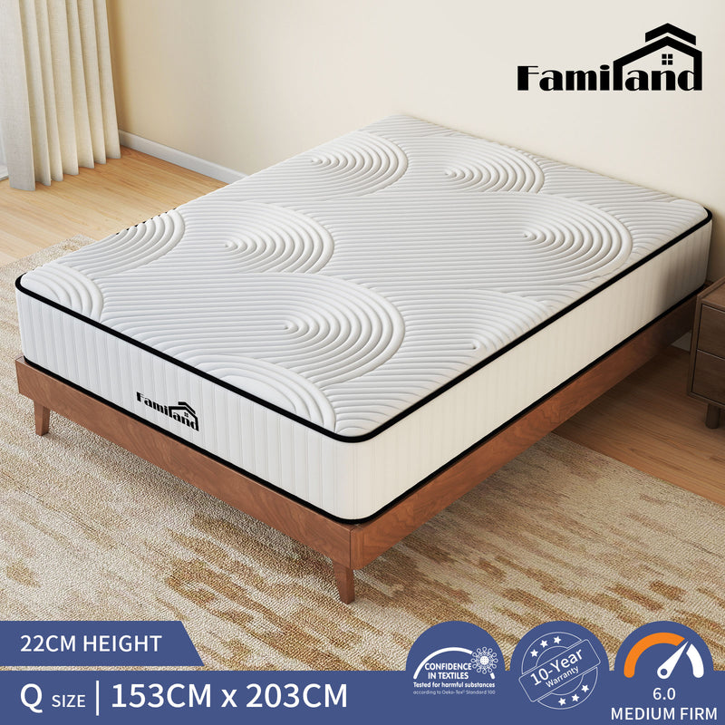 Familand Mattress 22cm in White