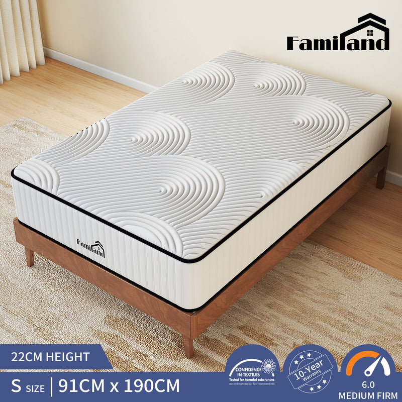Familand Mattress 22cm in White