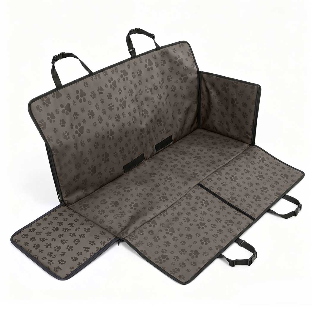 Tedi's Dog Car Seat Cover, Back Seat Cover for Dogs Pet Car Seat Protector Waterproof Bench Car Seat Cover